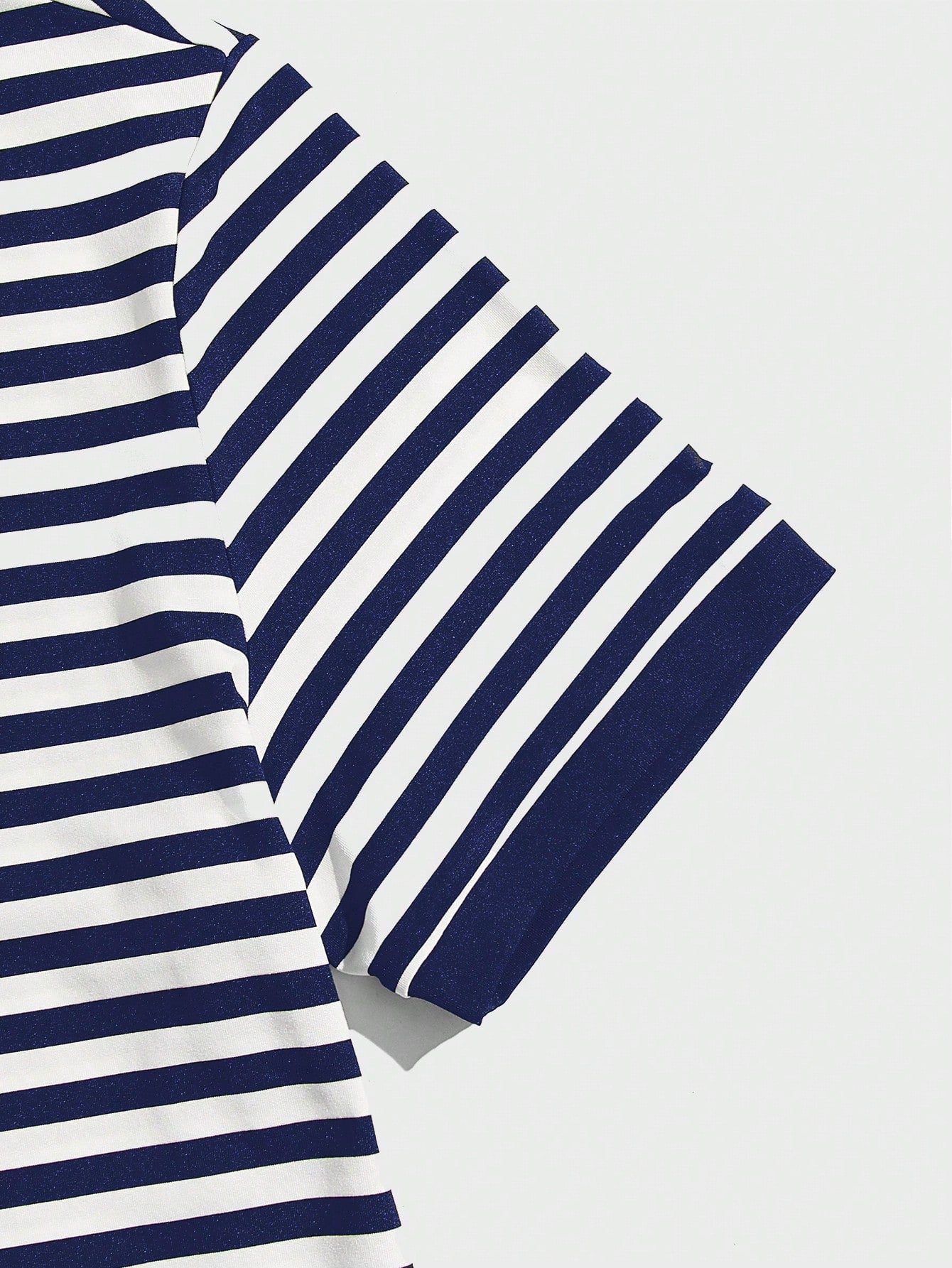 NORVETH Men's Striped Slim Fit Round Neck T-Shirt, Summer