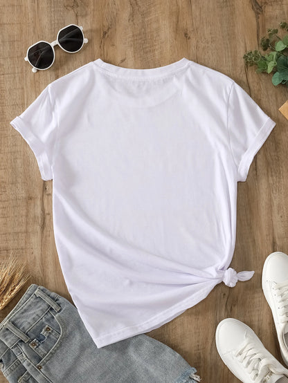 NostaNoir Solid Round Neck Tee