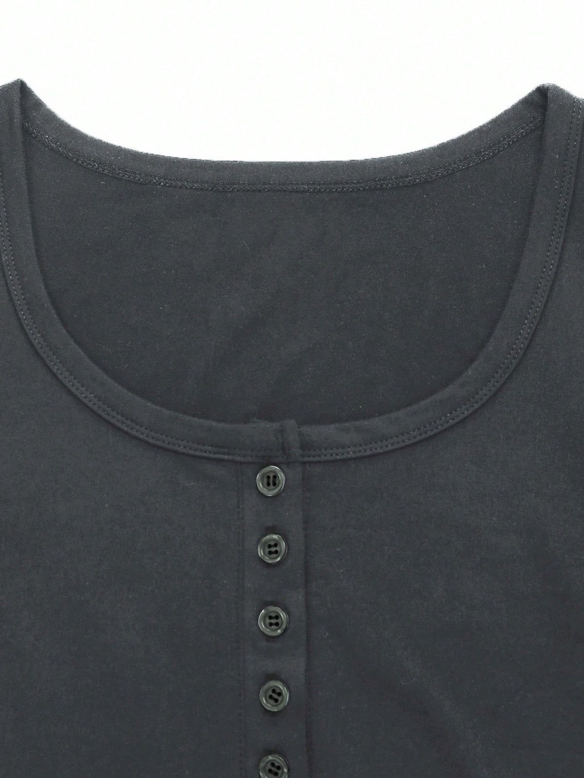 NostaNoir Women's Solid Color Casual Short Sleeve T-Shirt