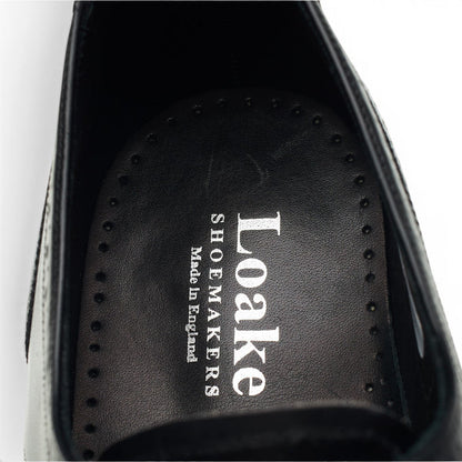 'Nuffield' Black Leather Derby Brogues UK 9.5 G