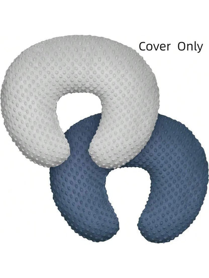 Nursing Pillow Cover, Minky Nursing Pillow Cover Set, Super Soft Suitable For Boppy Pillow, Suitable For Baby Boy And Baby Girl Pillow Covers