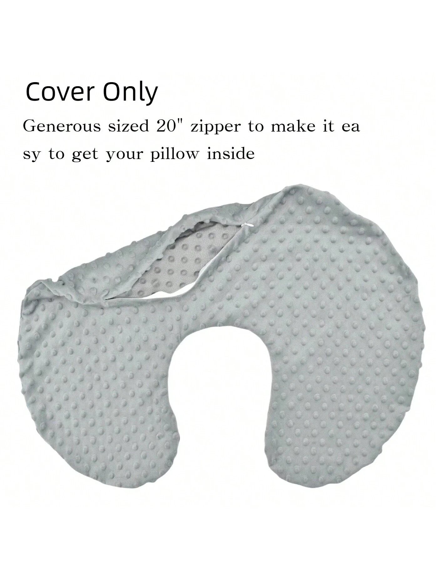 Nursing Pillow Cover, Minky Nursing Pillow Cover Set, Super Soft Suitable For Boppy Pillow, Suitable For Baby Boy And Baby Girl Pillow Covers