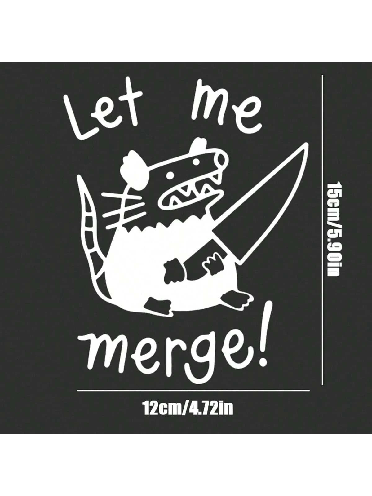 Opossum Car Stickers, Let Me Lane Change Stickers, Opossum Lover Stickers, Peeping Opossum Car Vinyl Stickers