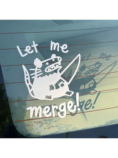 Opossum Car Stickers, Let Me Lane Change Stickers, Opossum Lover Stickers, Peeping Opossum Car Vinyl Stickers