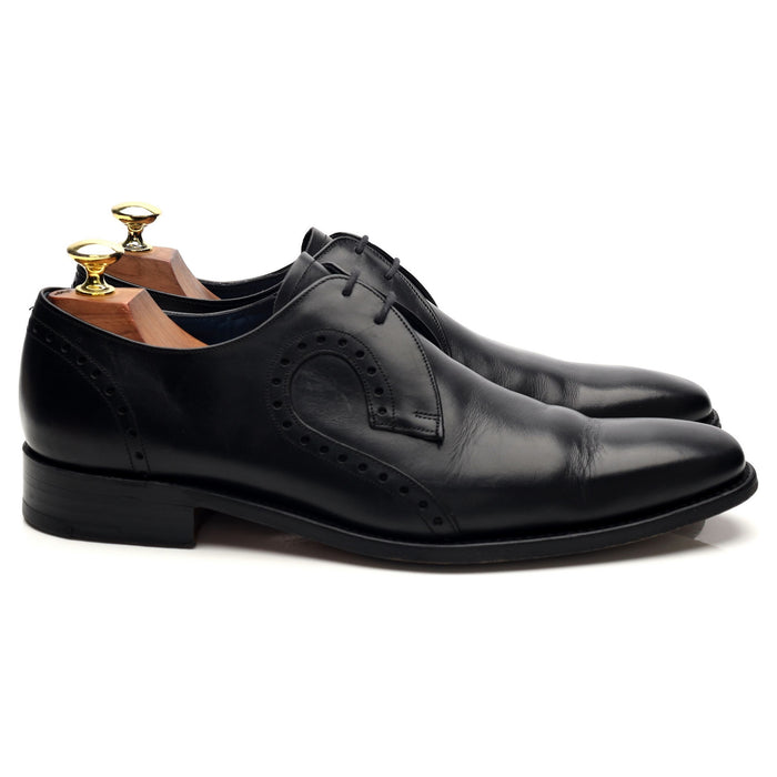 'Orlando' Black Leather Derby UK 7.5 F