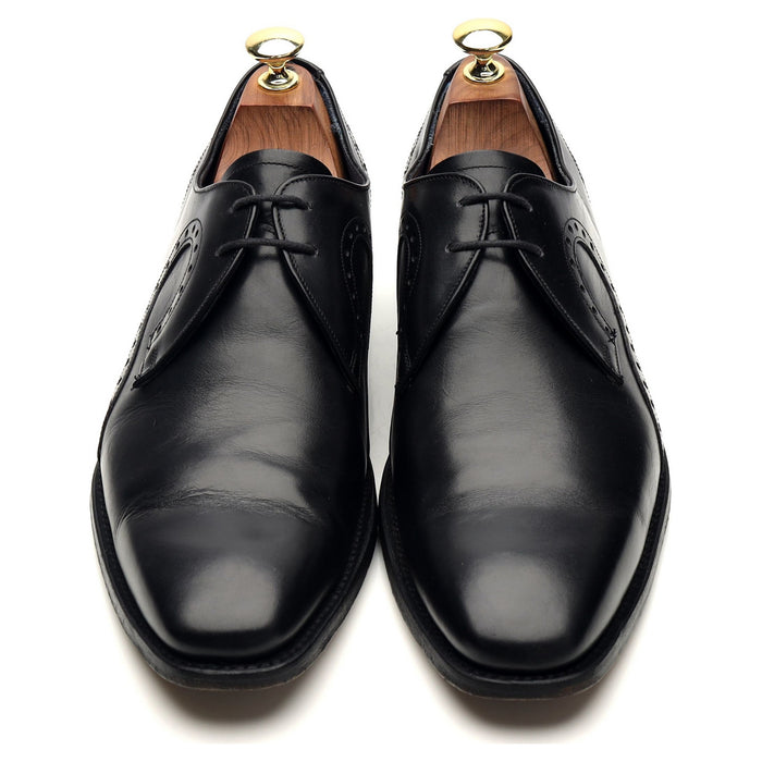'Orlando' Black Leather Derby UK 7.5 F