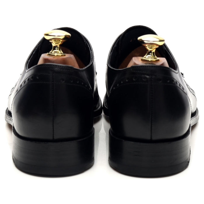 'Orlando' Black Leather Derby UK 7.5 F