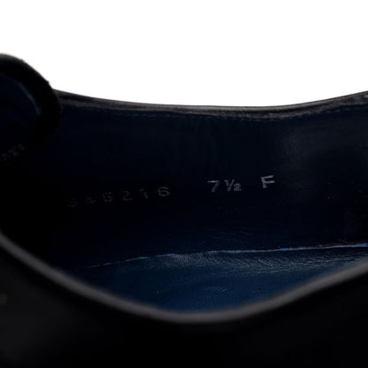 'Orlando' Black Leather Derby UK 7.5 F