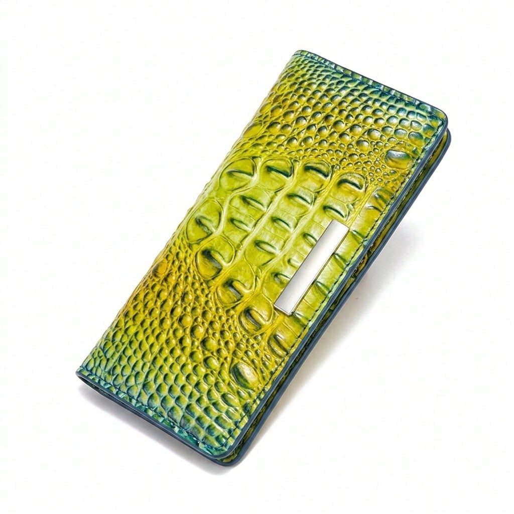 Outdoor Foldable Clutch Card Holder, Back Zipper & Snap Multi Slots With Decor Trim, Portable Storage For ID Cash Lightweight Compact Essentials Gear
