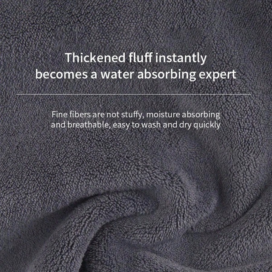 Outdoor Sports Thickening Fishing Towel Non-Stick Absorbent Fishing Clothing Wipe Hands Soft Towel Fishing Accessories Equipment
