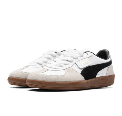 Puma Palermo "Leather White Vapor Grey Gum"
