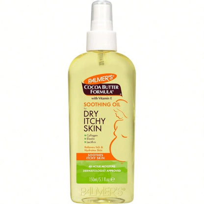 Palmer'S Cocoa Butter Formula Soothing Oil With Vitamin E, Dry, Itchy Skin Relief, Anti-Itch Body Oil, 51 Ounces