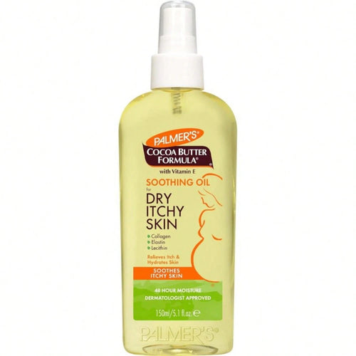 Palmer'S Cocoa Butter Formula Soothing Oil With Vitamin E, Dry, Itchy Skin Relief, Anti-Itch Body Oil, 51 Ounces