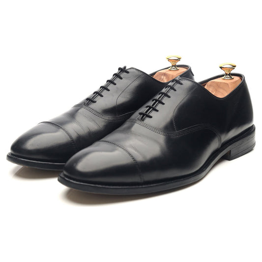 'Park Avenue' Black Leather Oxford UK 11.5 US 12 E
