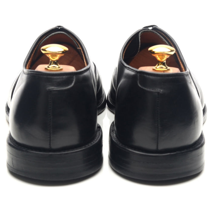 'Park Avenue' Black Leather Oxford UK 11.5 US 12 E