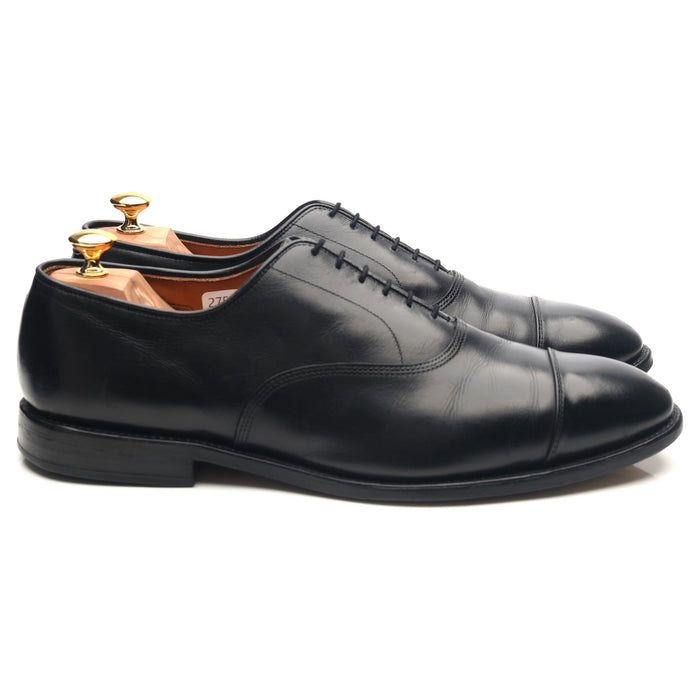 'Park Avenue' Black Leather Oxford UK 11.5 US 12 E