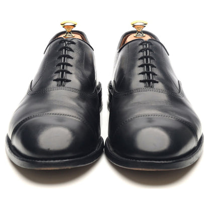 'Park Avenue' Black Leather Oxford UK 11.5 US 12 E
