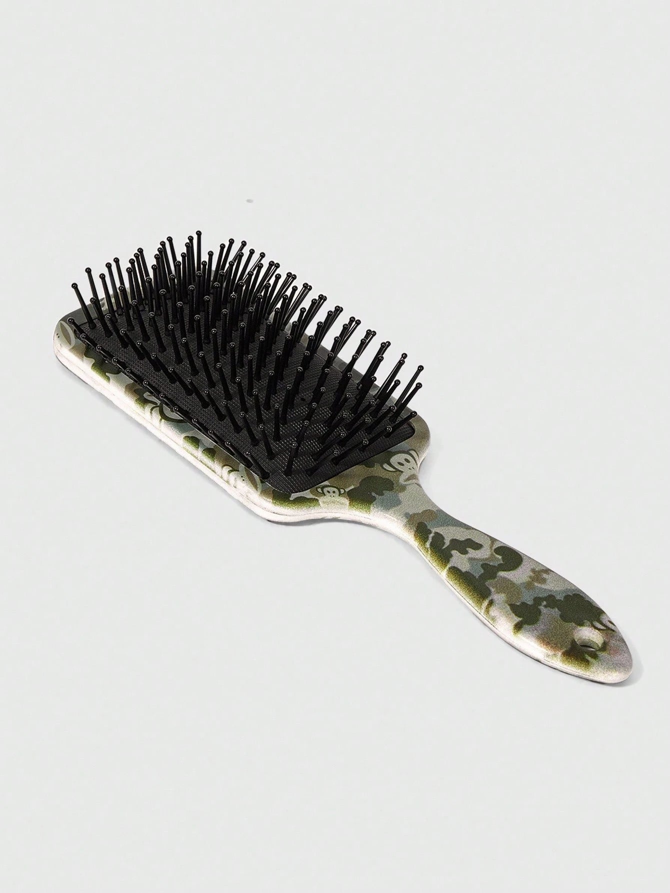 Paul Frank X ROMWE Cartoon Monkey & Camouflage Design Massage Hairbrush With Air Cushion For Scalp Massaging And Hair Styling