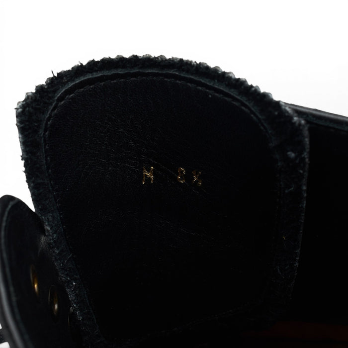 'Pembroke' Black Leather Oxford Brogues UK 8.5 G