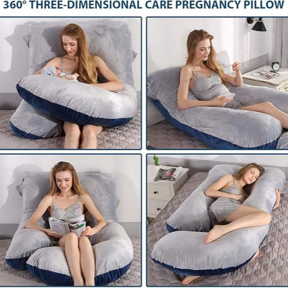 Pillow For Pregnant Women, Supporting Back, Legs, Abdomen And Buttocks, Necessary For Pregnancy, Detachable Pillowcase, Adult Body Pillow.