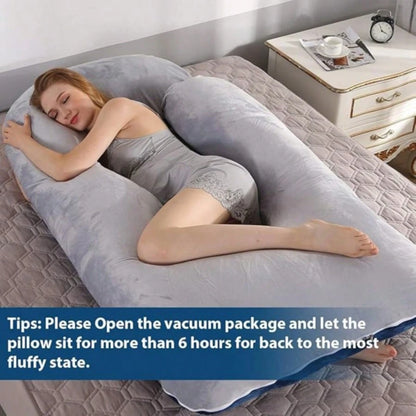Pillow For Pregnant Women, Supporting Back, Legs, Abdomen And Buttocks, Necessary For Pregnancy, Detachable Pillowcase, Adult Body Pillow.