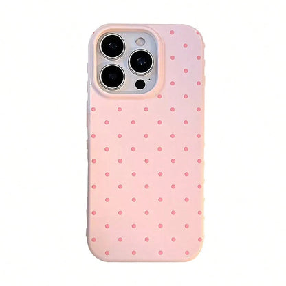 Pink Polka Dot Fashion Phone Cases Spring Birthday