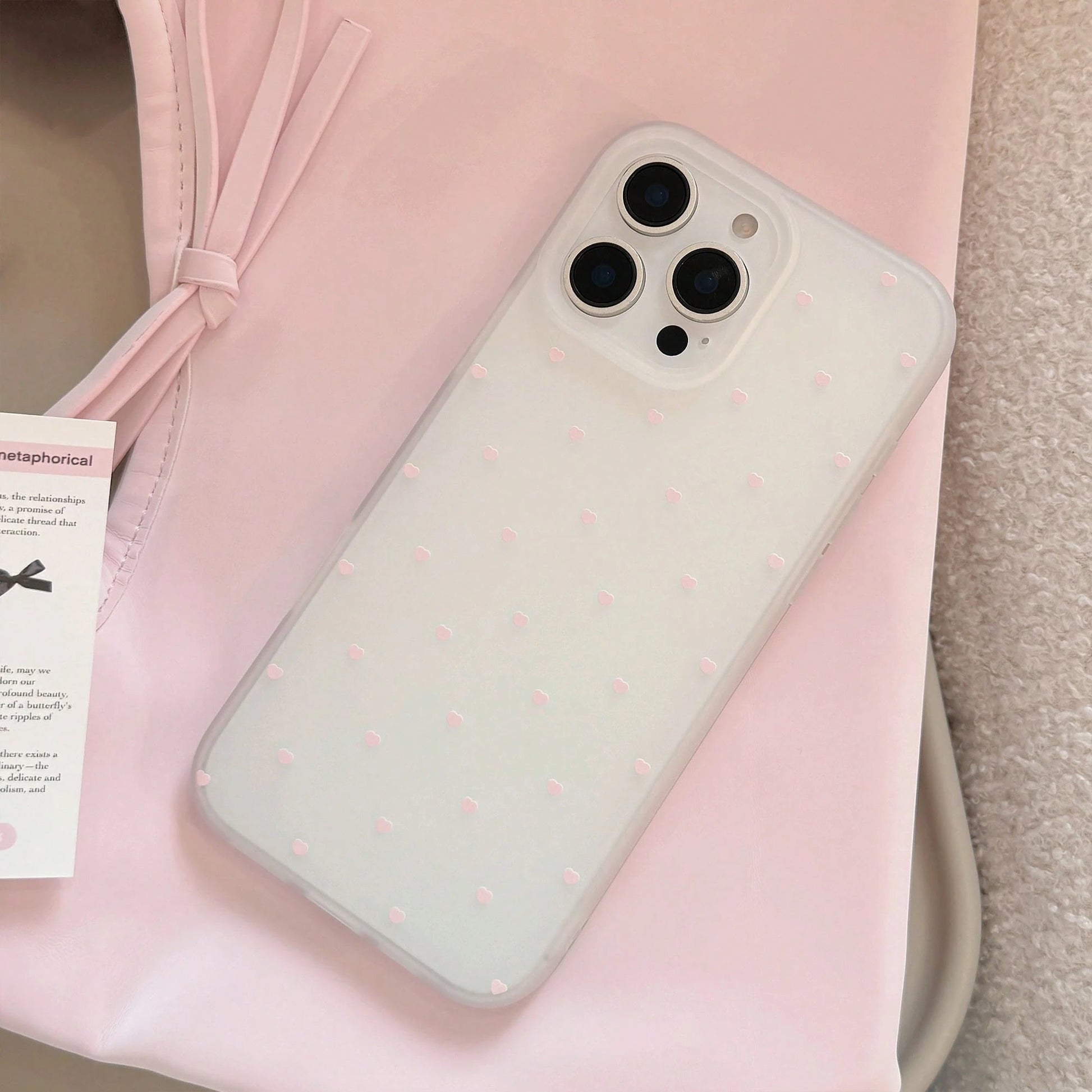 Pink Polka Dot Fashion Phone Cases Spring Birthday