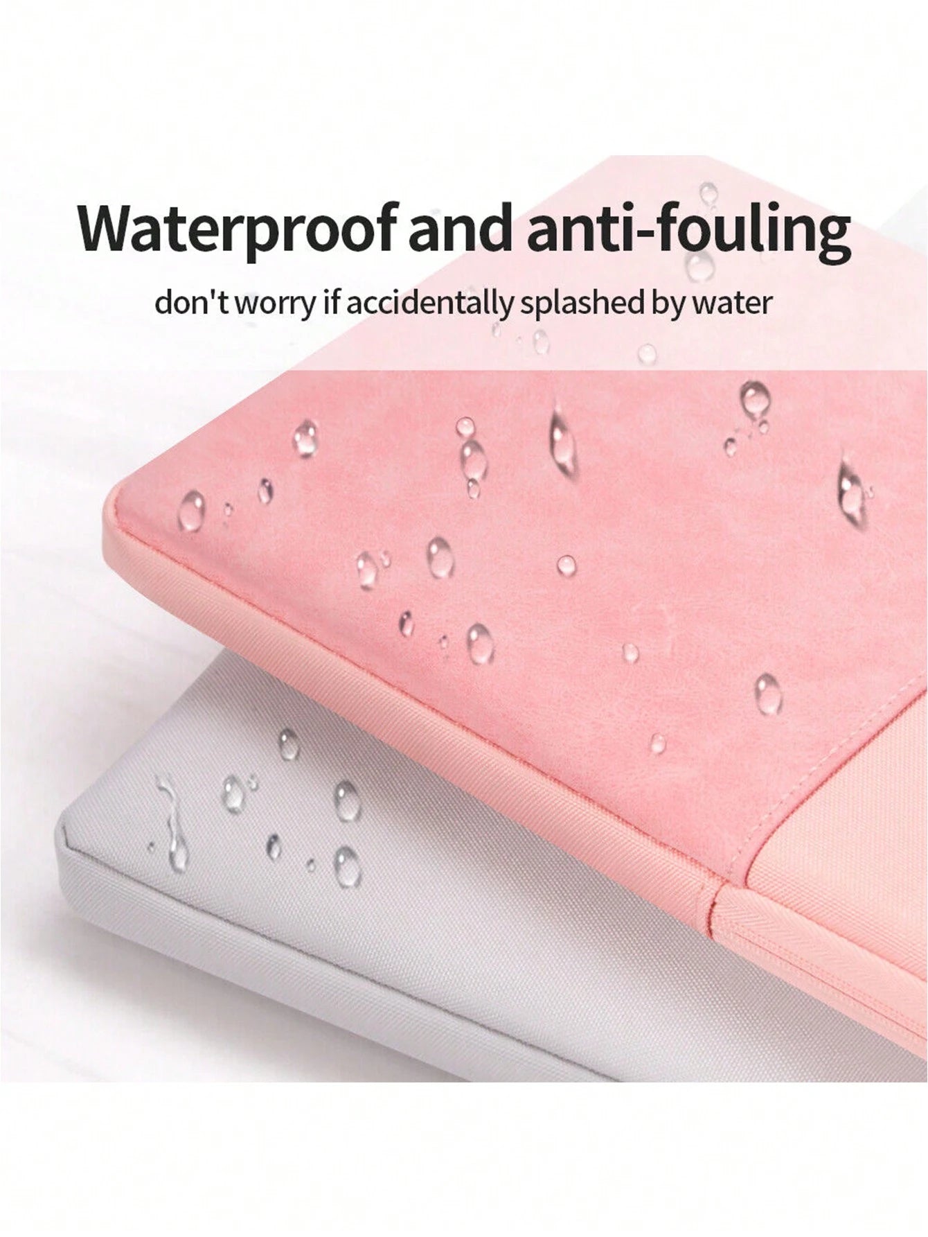 Pink Splicing Design Basic Pad Case DANYCASE 10.8-13.3 Inch Tablet Laptop Sleeve Bag, 8 Inch Electronics Organizer Pouch With Padded Protection, Compatible With IPad, AWEI Devices Women Gift Birthday
