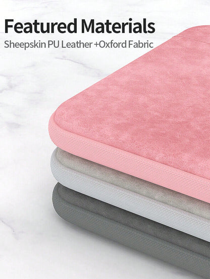 Pink Splicing Design Basic Pad Case DANYCASE 10.8-13.3 Inch Tablet Laptop Sleeve Bag, 8 Inch Electronics Organizer Pouch With Padded Protection, Compatible With IPad, AWEI Devices Women Gift Birthday