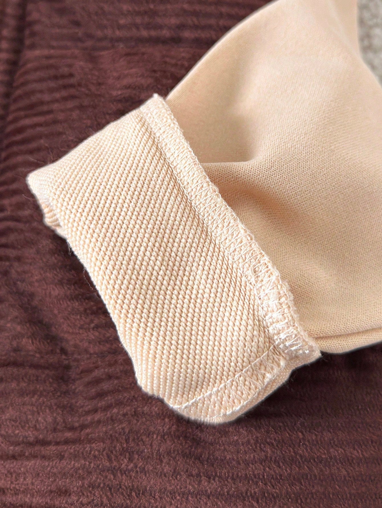 Playful Pals 3pcs/Set Baby Girl Autumn Corduroy Padded Vest Mama's Girl Printed Sweatshirt & Elastic Pants Shades Of Brown Autumn Cute Modest Matching Family 6M-3T
