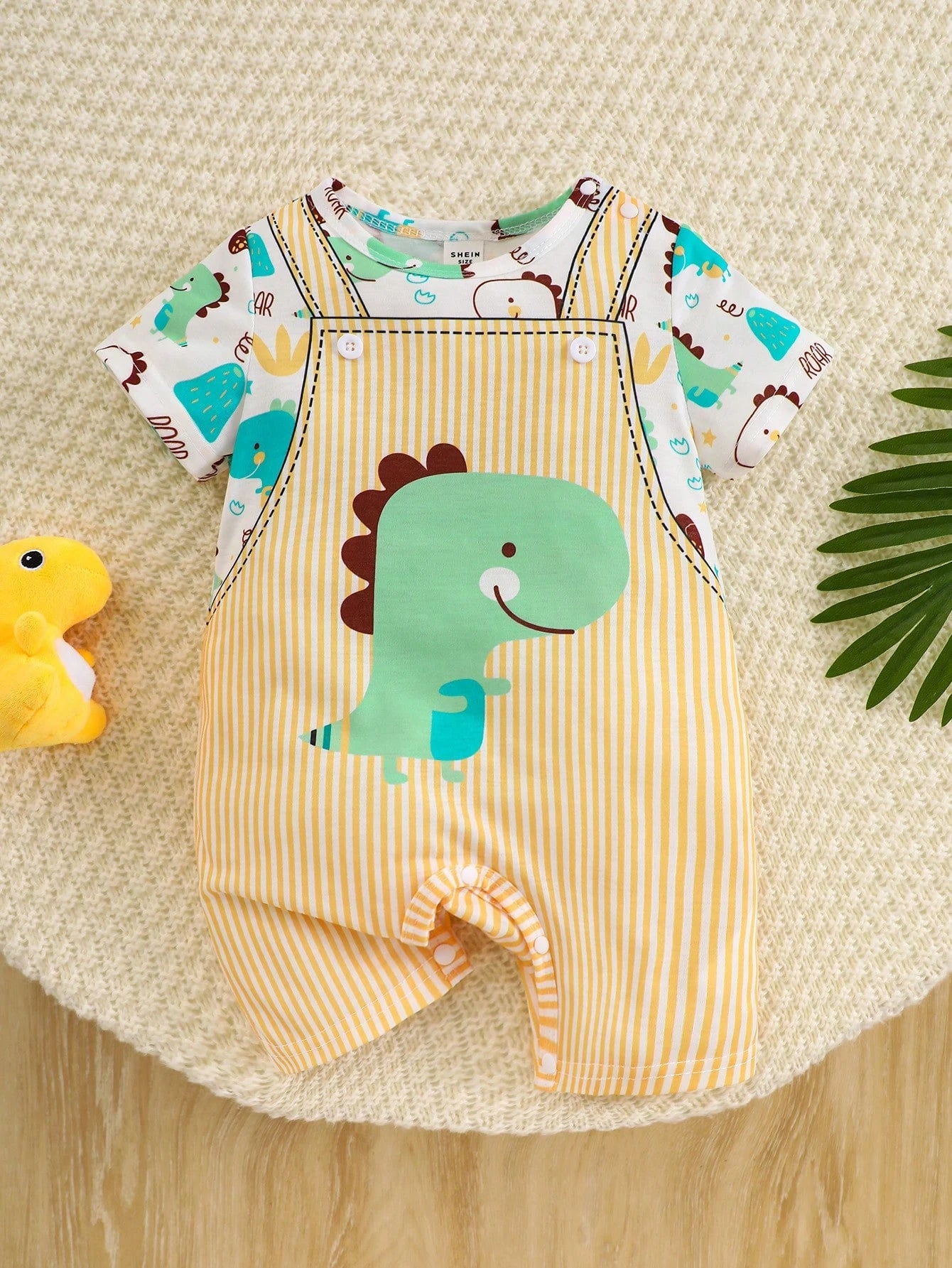 Playful Pals Baby Boy Cute Animal Party Illustration, Comfortable And Soft One-Piece Pants, Suitable For Daily Outings And Festival Gifts