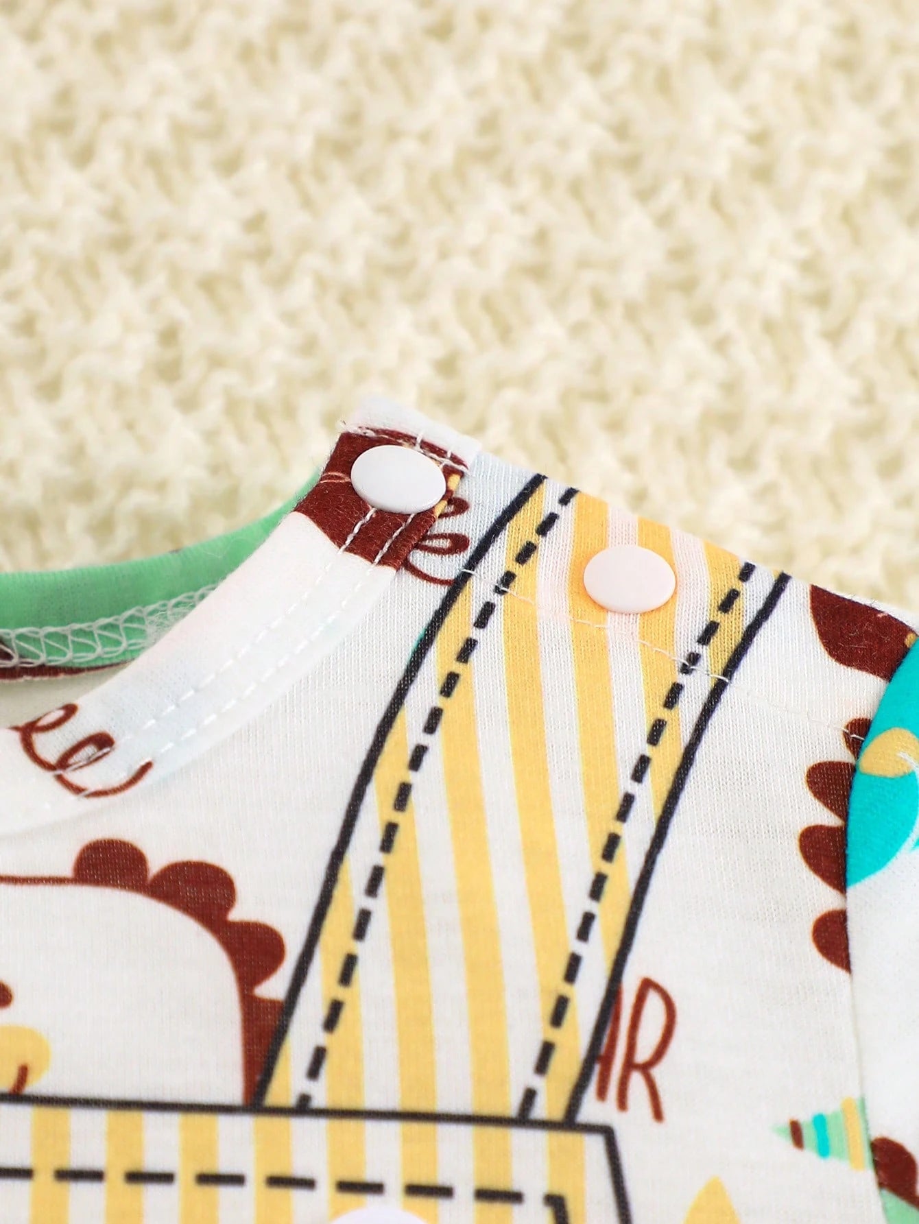 Playful Pals Baby Boy Cute Animal Party Illustration, Comfortable And Soft One-Piece Pants, Suitable For Daily Outings And Festival Gifts