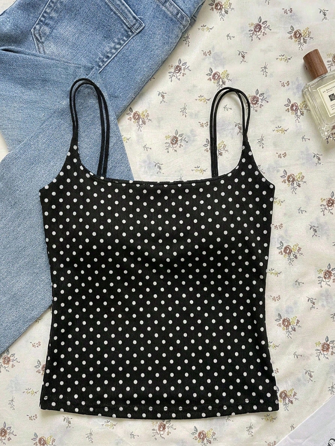 Plus Size Women Casual Versatile Camisole With Padded Bust