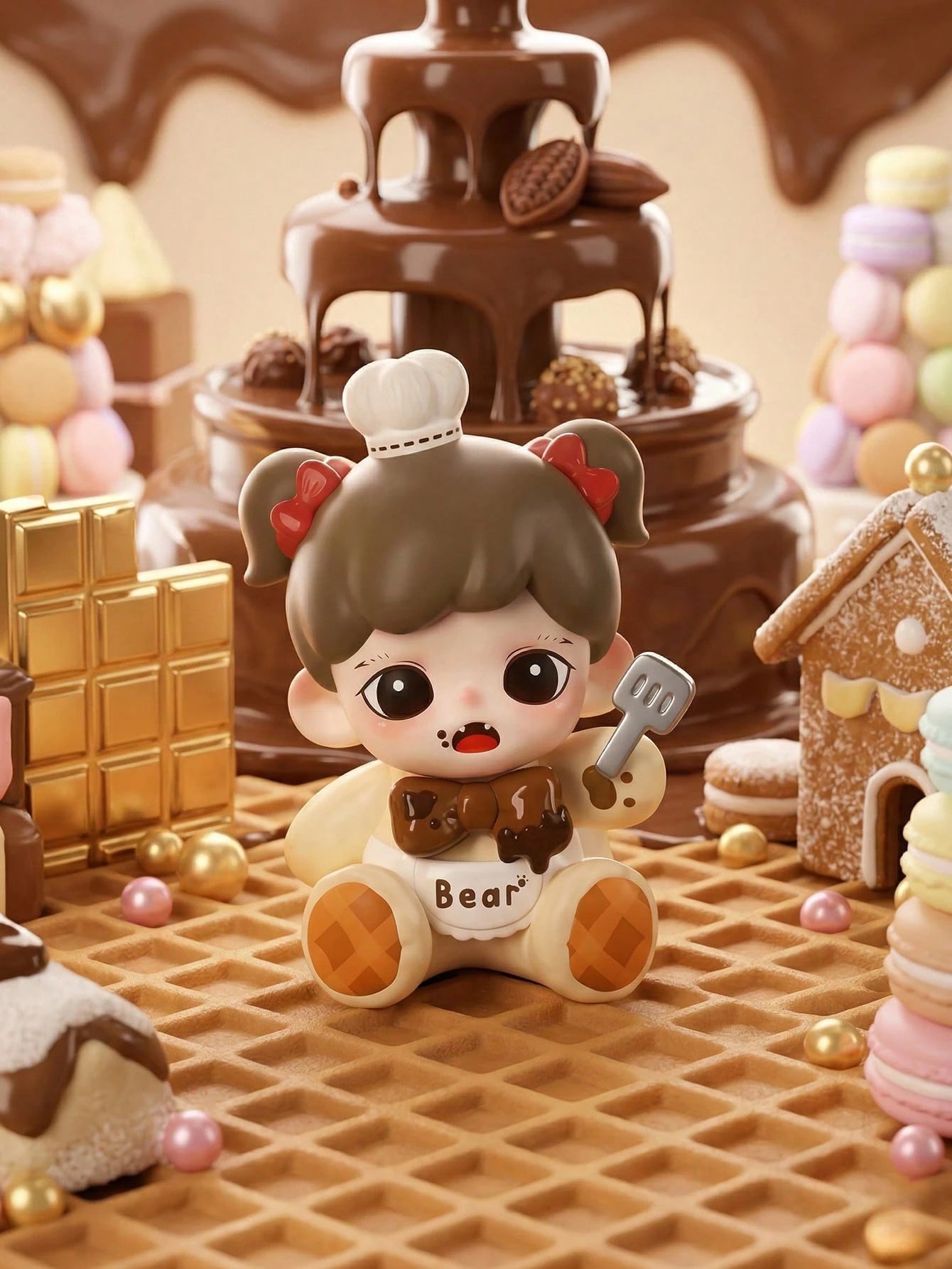 POKOJA LAND Bakery Themed Cute Blind Box(Non-Plush Filling)