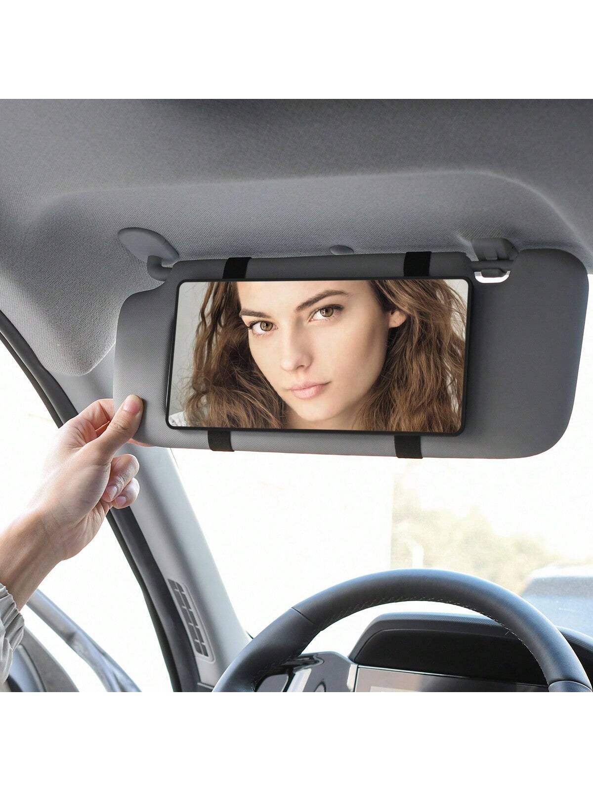 Portable Car Sun Visor HD Makeup Mirror, Suitable For Girls And Women