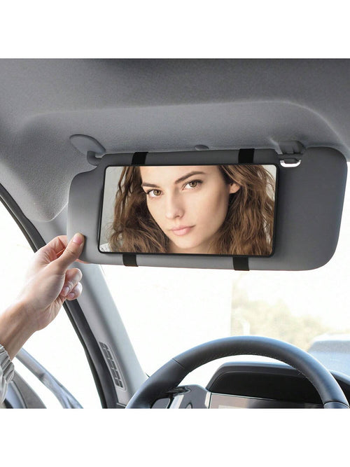 Portable Car Sun Visor HD Makeup Mirror, Suitable For Girls And Women