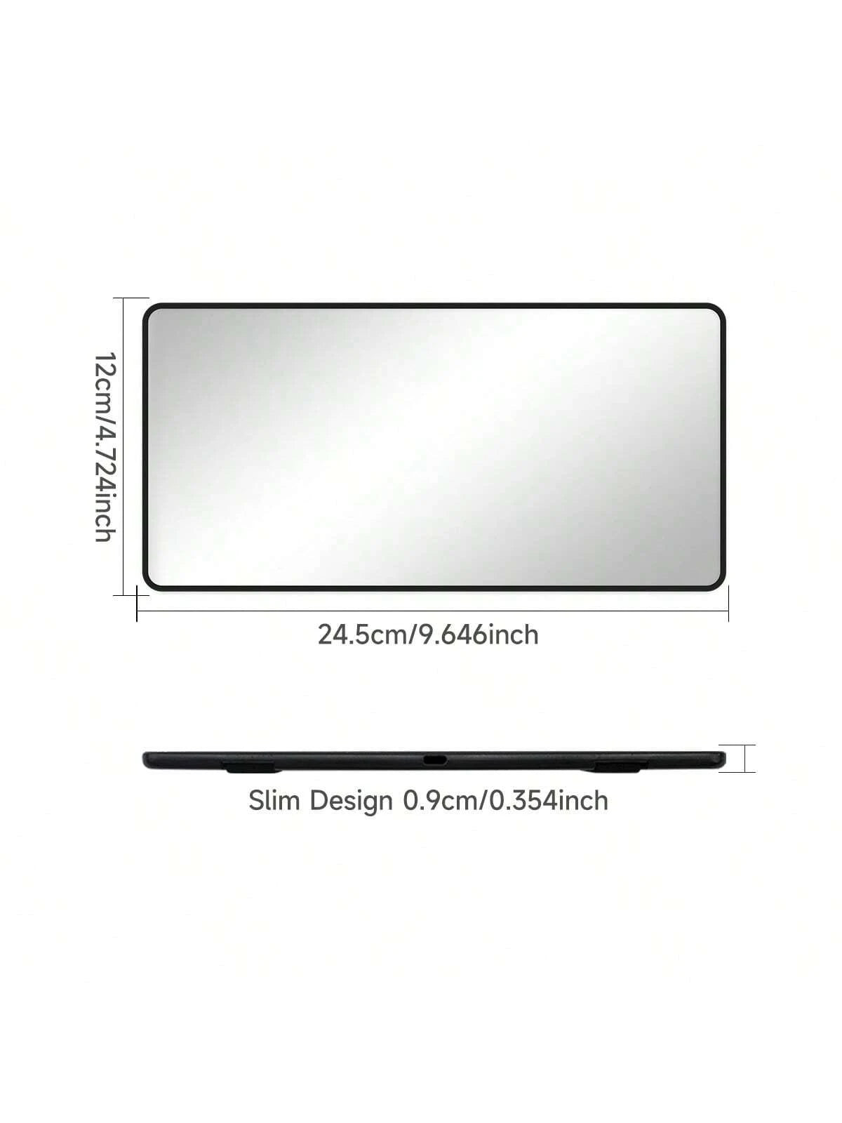 Portable Car Sun Visor HD Makeup Mirror, Suitable For Girls And Women
