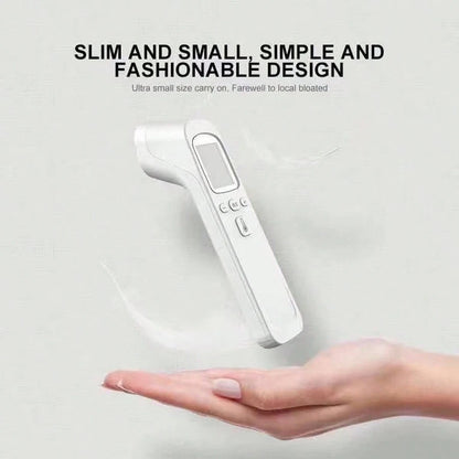 Portable Temperature Thermometer Forehead Digital Non-Contact Thermomete LED Display Fever Measure Tool Surface/Body Mode Digital Thermometer Forehead Thermometer Ear Thermometer