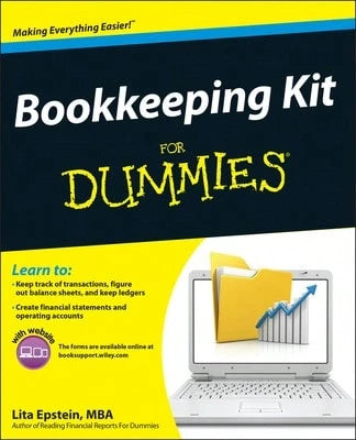 Pre-Owned Bookkeeping Kit For Dummies (Paperback) By Lita Epstein