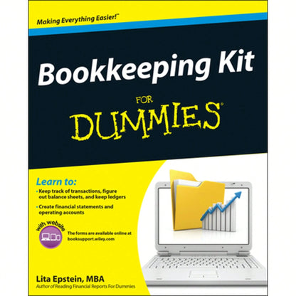Pre-Owned Bookkeeping Kit For Dummies (Paperback) By Lita Epstein