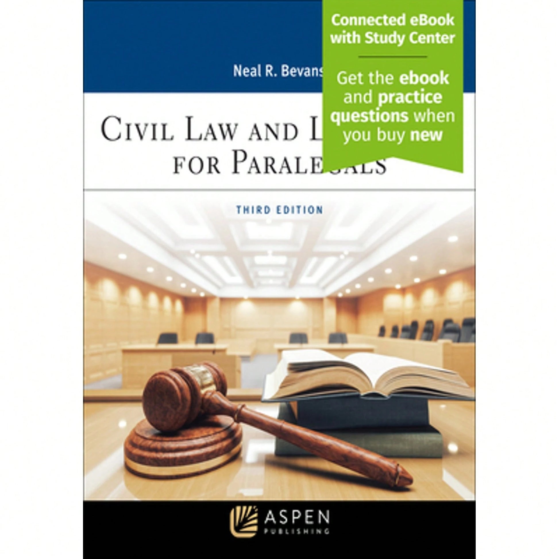 Pre-Owned Civil Law And Litigation For Paralegals: [Connected EBook With Study Center] (Paperback) By Neal R Bevans