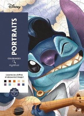 Pre-Owned Coloriages Mysteres Disney- Portraits (Paperback) By Christophe Alexis Perez