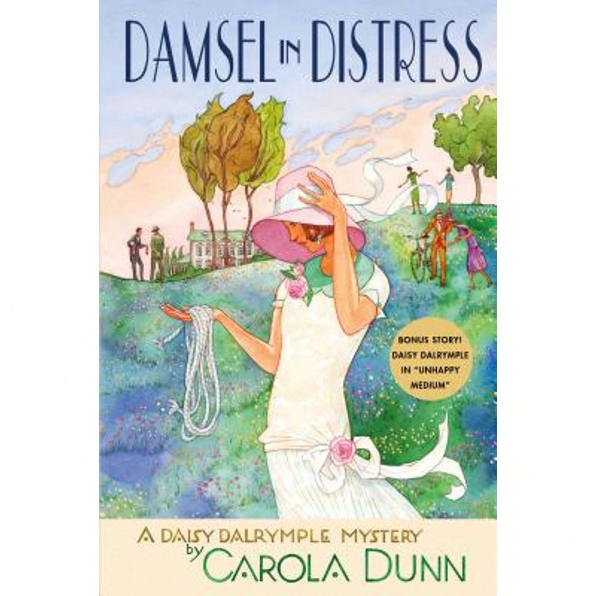 Pre-Owned Damsel In Distress: A Daisy Dalrymple Mystery (Paperback) By Carola Dunn