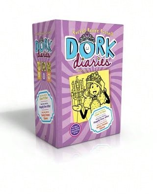 Pre-Owned Dork Diaries Books 7-9 (Boxed Set): Dork Diaries 7; Dork Diaries 8; Dork Diaries 9 (Hardcover) By Rachel Renée Russell