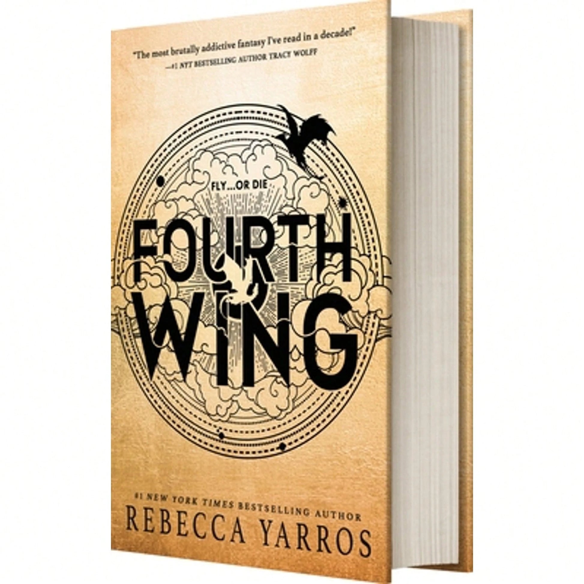Pre-Owned Fourth Wing (Standard Edition) (Hardcover) By Rebecca Yarros