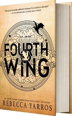 Pre-Owned Fourth Wing (Standard Edition) (Hardcover) By Rebecca Yarros
