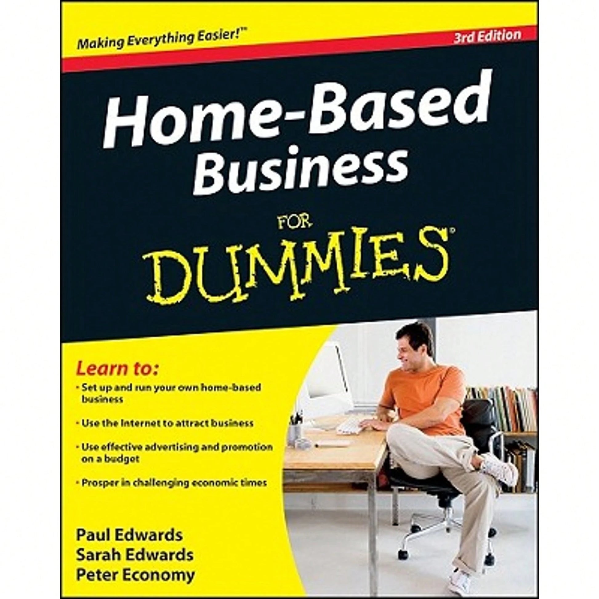 Pre-Owned Home-Based Business For Dummies (Paperback) By Paul Edwards, Sarah Edwards, Peter Economy