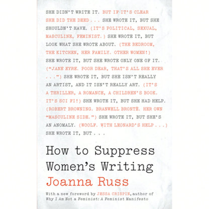 Pre-Owned How To Suppress Women's Writing (Paperback) By Joanna Russ, Jessa Crispin