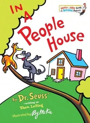 Pre-Owned In A People House (Hardcover) By Dr Seuss