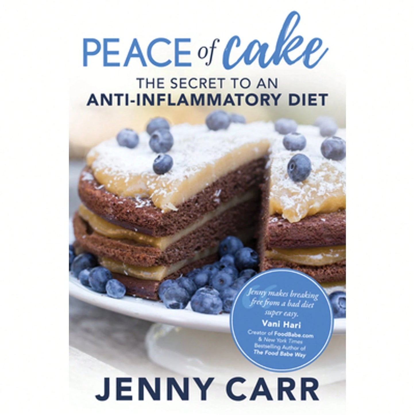 Pre-Owned Peace Of Cake: The Secret To An Anti-Inflammatory Diet (Paperback) By Jenny Carr